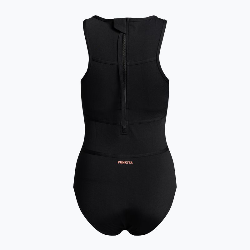 Купальник суцільний жіночий Funkita Hi Flyer One Piece чорний FKS003L00038 2