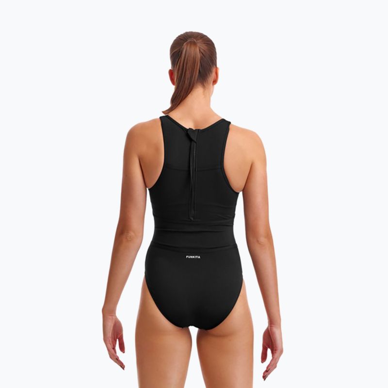 Купальник суцільний жіночий Funkita Hi Flyer One Piece чорний FKS003L00038 6