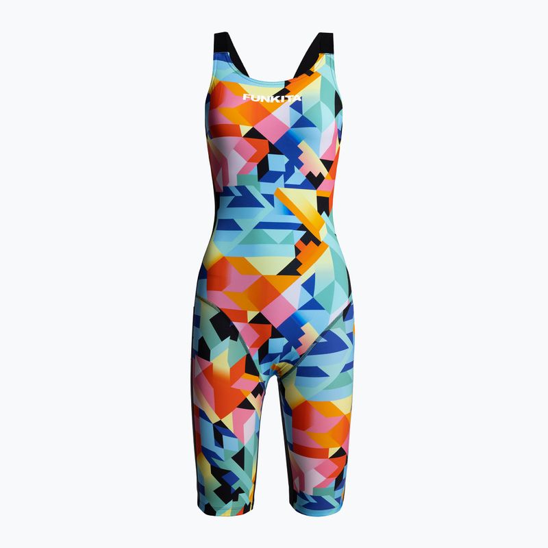Гідрокостюм для триатлону жіночий Funkita Apex Blast Free Back colour burst FSP519L0220
