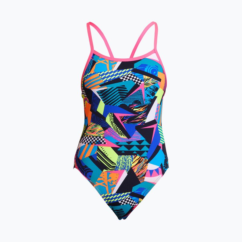 Купальник суцільний дитячий  Funkita Eco Single Strap синій FS16G0076010 4