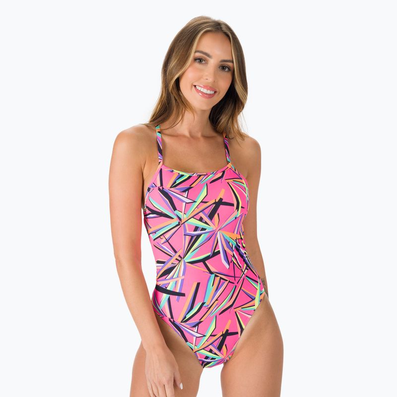 Купальник суцільний жіночий Funkita Strapped In One Piece рожевий FS38L7138808 4