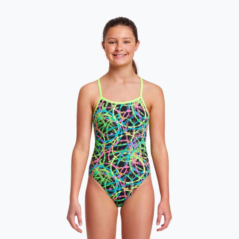 Купальник суцільний дитячий  Funkita Eco Single Strap кольоровий FS16G7139308 4