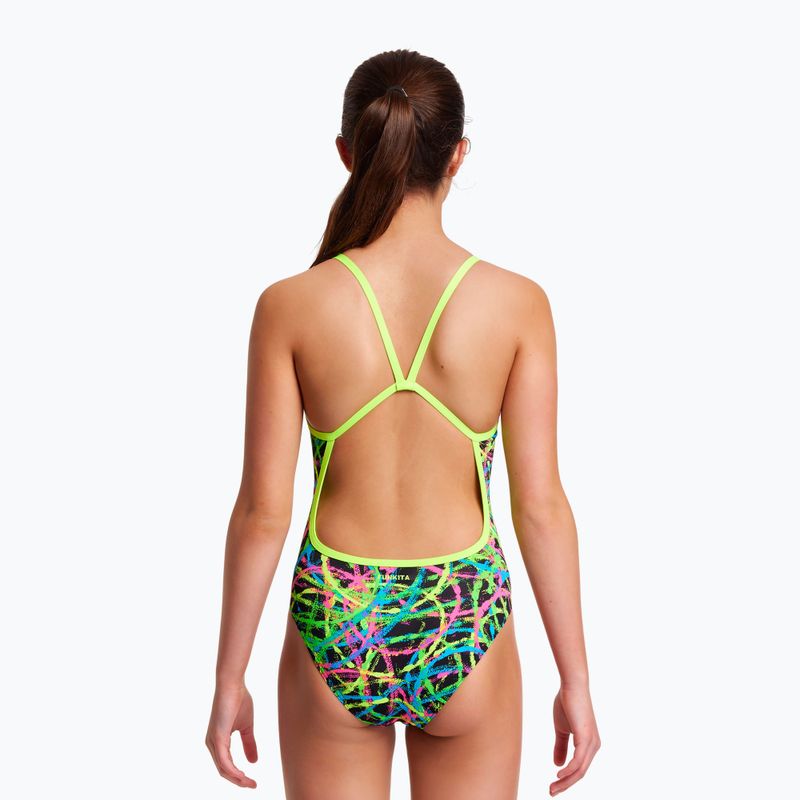 Купальник суцільний дитячий  Funkita Eco Single Strap кольоровий FS16G7139308 6