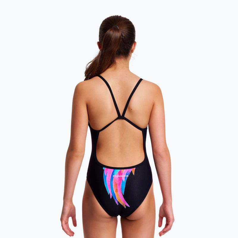 Купальник суцільний дитячий  Funkita Eco Single Strap чорний FS16G7140508 6