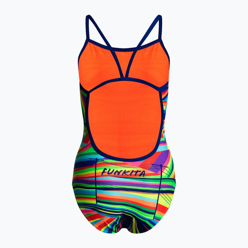 Купальник суцільний жіночий Funkita Single Strap One Piece кольоровий FS15L71410 2