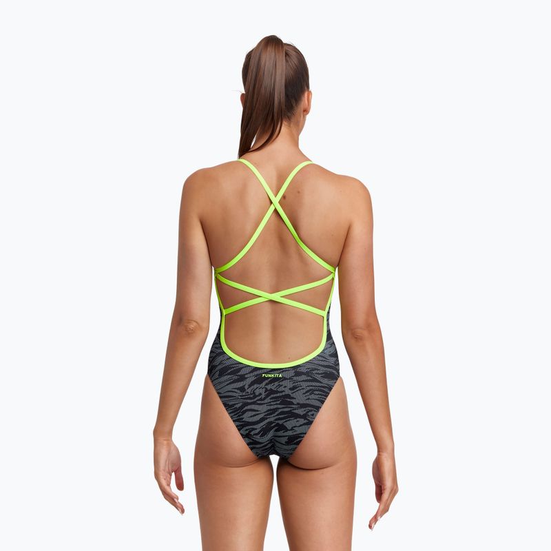 Купальник суцільний жіночий Funkita Strapped In One Piece сірий FS38L7141608 6