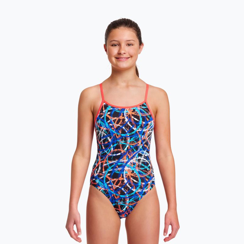 Купальник суцільний дитячий Funkita Diamond Back One Piece Spin Doctor FS11G71432 4