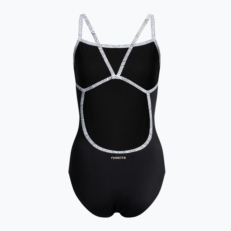 Купальник суцільний жіночий Funkita Single Strap One Piece чорний FS15L71455 2