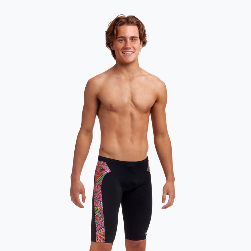 Плавки-джаммери дитячі Funky Trunks Training Jammers чорні FT37B7154328 8