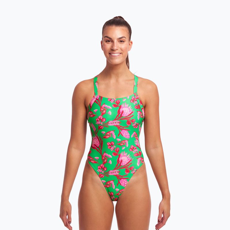 Купальник суцільний жіночий Funkita Brace Free One Piece зелений FKS020L7154912 2