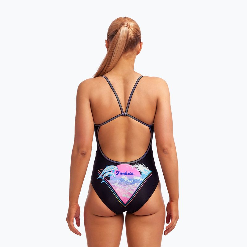 Купальник суцільний жіночий Funkita Single Strap One Piece чорний FS15L7155816 4