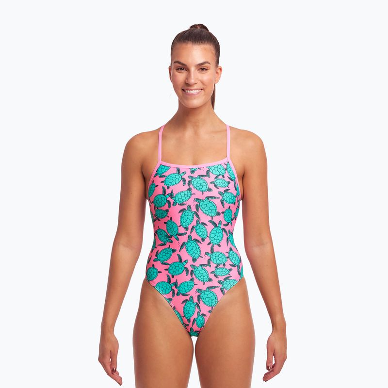 Купальник суцільний жіночий Funkita Strapped In One Piece рожевий FS38L7156516 2
