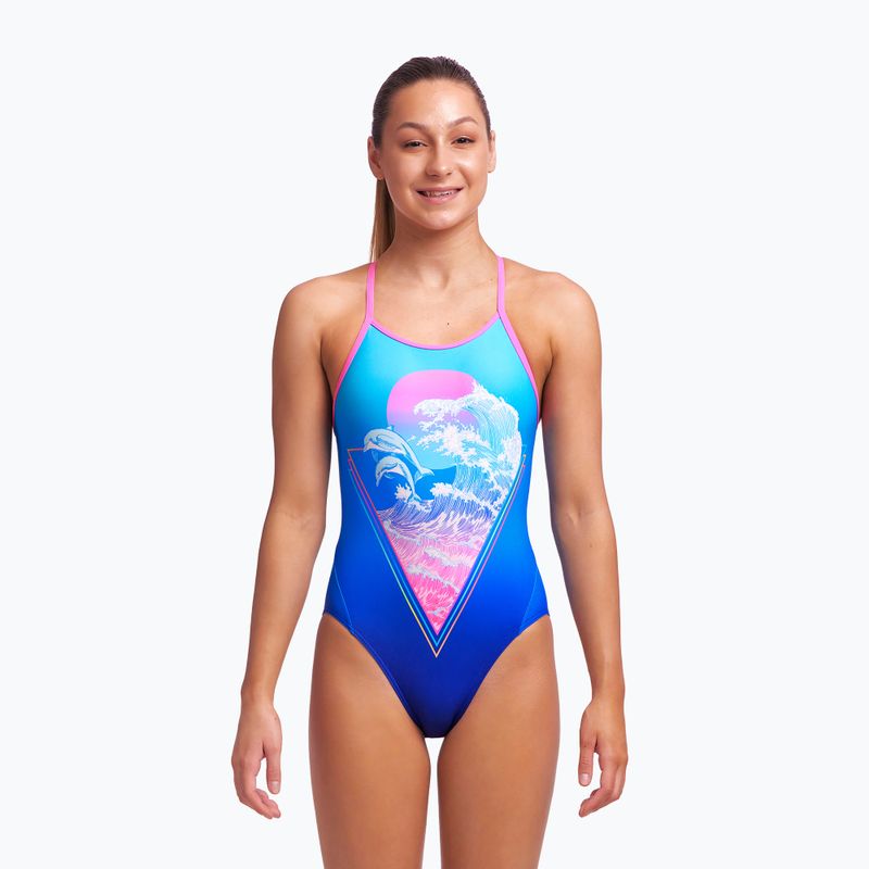 Купальник суцільний дитячий  Funkita Diamond Back One Piece блакитний FS11G7155714 2