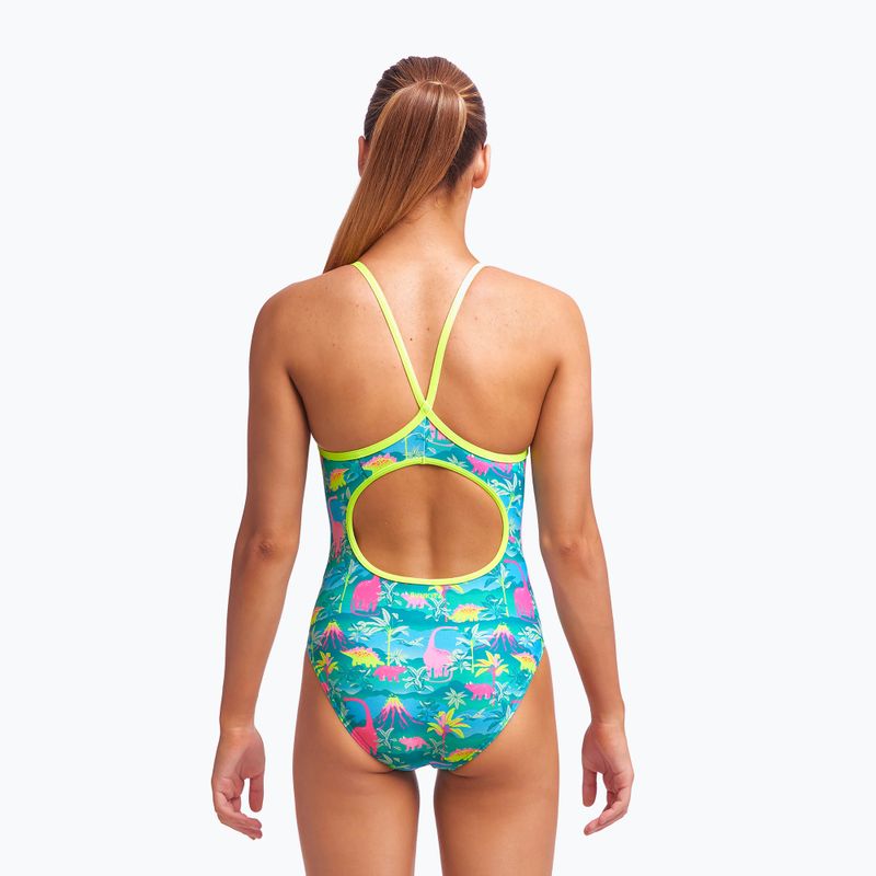 Купальник суцільний дитячий  Funkita Diamond Back One Piece зелений FS11G7153414 4