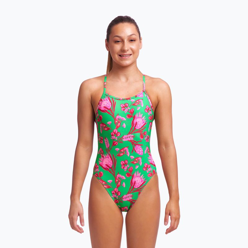 Купальник суцільний дитячий  Funkita Single Strap One Piece зелений FS16G7154914 2