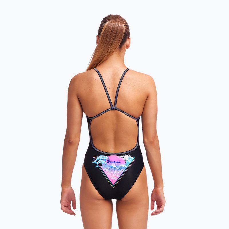 Купальник суцільний дитячий  Funkita Single Strap One Piece чорний FS16G7155814 4