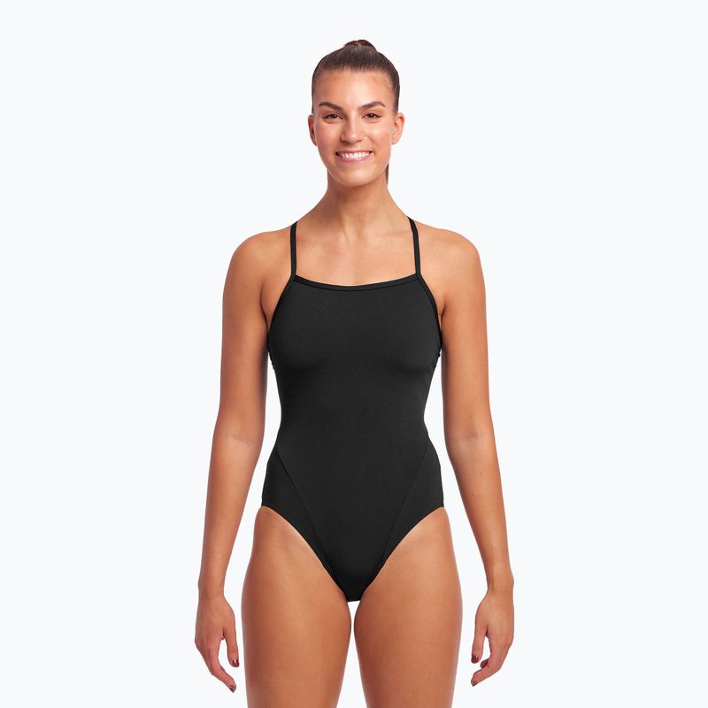 Купальник суцільний жіночий Funkita Single Strap One Piece still black 2