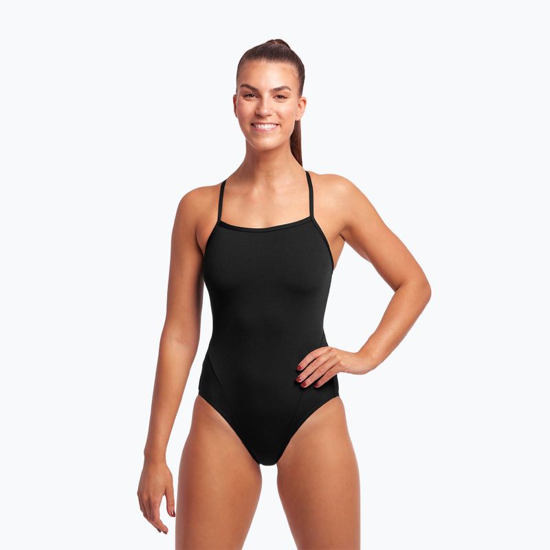 Купальник суцільний жіночий Funkita Single Strap One Piece still black 5