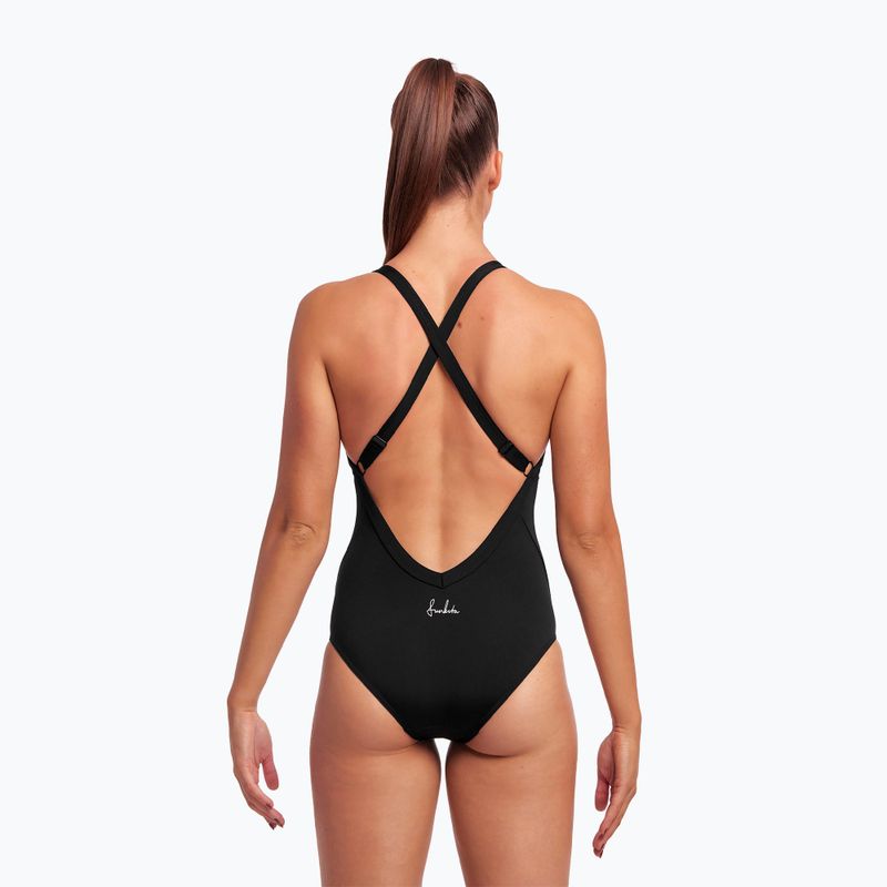 Купальник суцільний жіночий Funkita Sky Hi One Piece still black 4