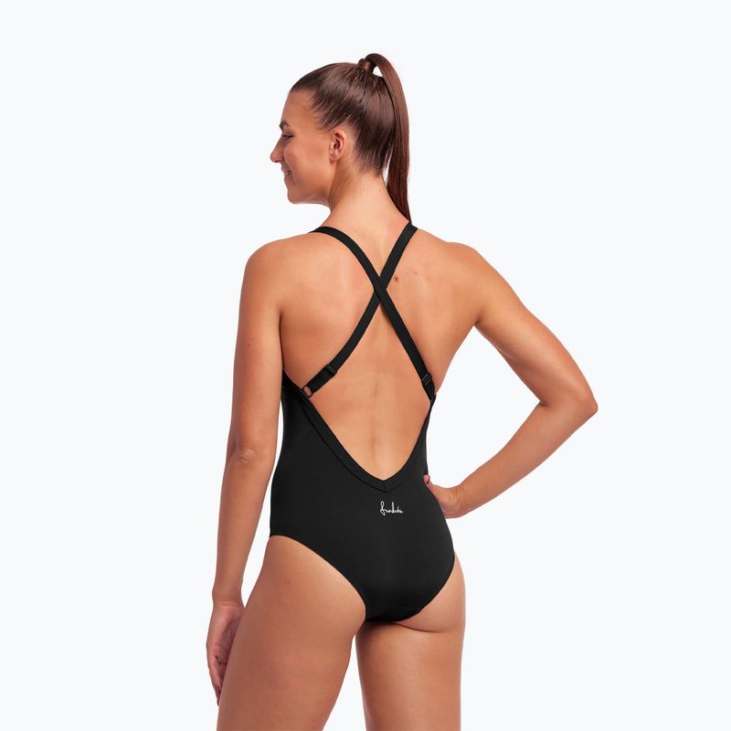 Купальник суцільний жіночий Funkita Sky Hi One Piece still black 5