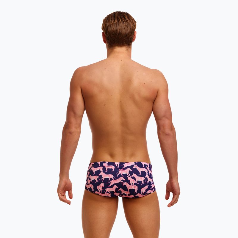 Чоловічі плавки-боксери Funky Trunks Класичні плавки в солодку смужку 6