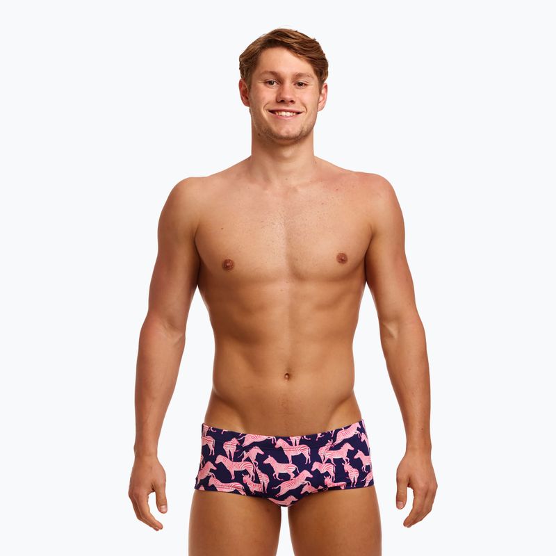 Чоловічі плавки-боксери Funky Trunks Класичні плавки в солодку смужку 7