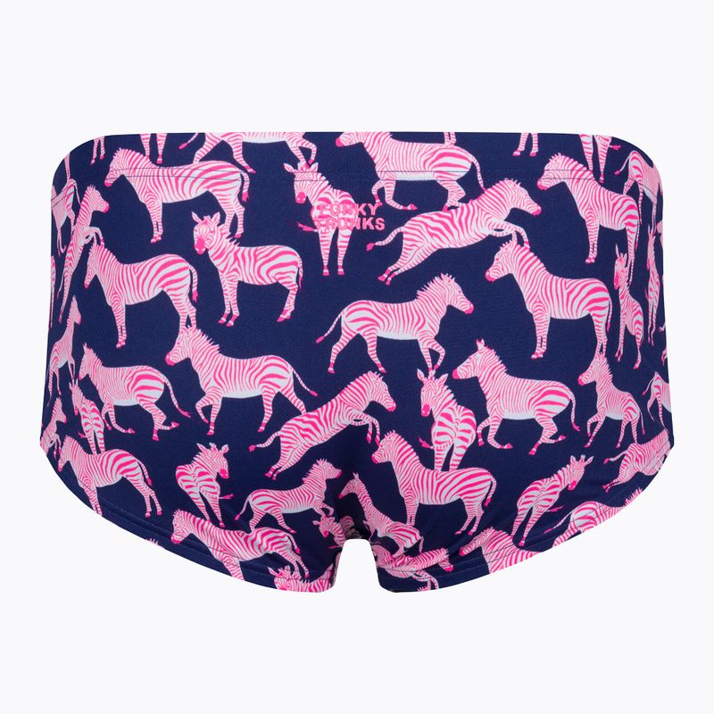 Чоловічі плавки-боксери Funky Trunks Класичні плавки в солодку смужку 2