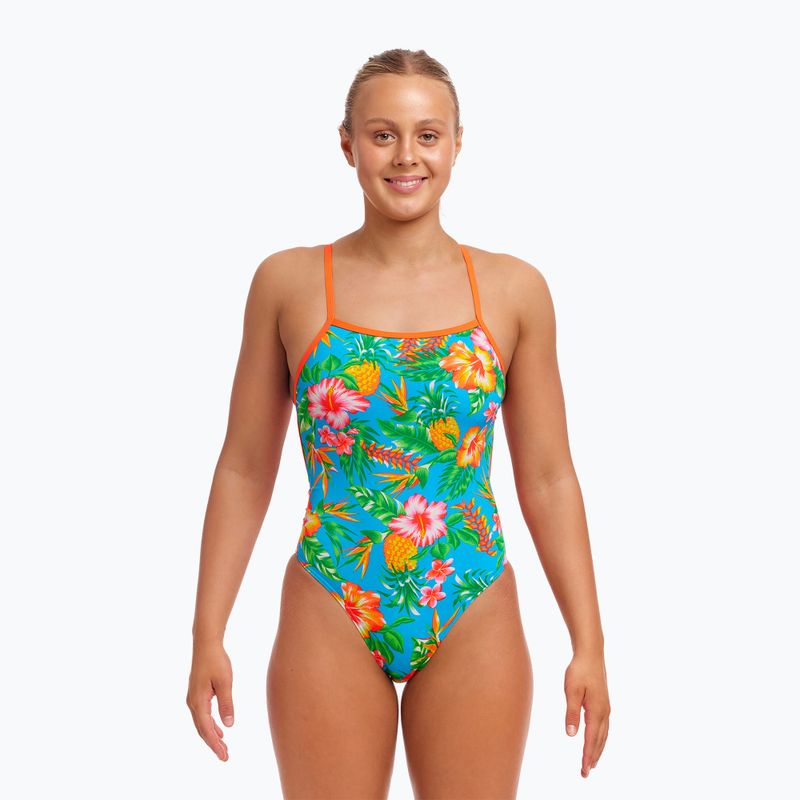 Жіночий злитий купальник Funkita Strength One Piece синій гавайський 2