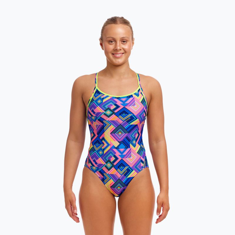 Жіночий суцільний купальник Funkita Diamond Back One Piece бути квадратним 2