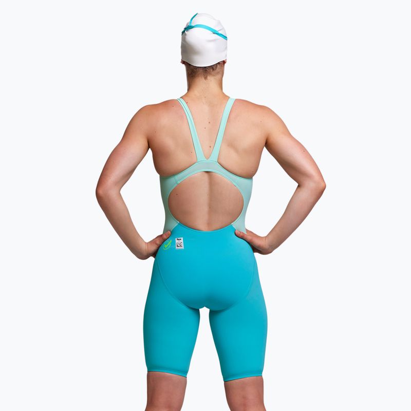 Жіночий злитий купальник Funkita Apex Viper Kneeskin Kneeskin mint machine 2