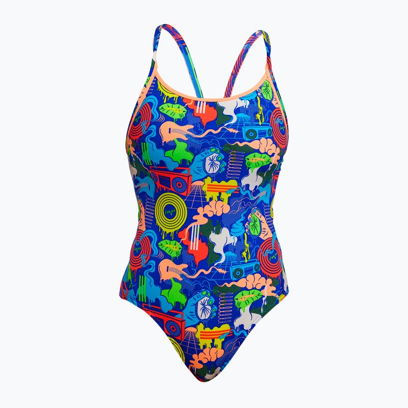 Купальник суцільний жіночий Funkita Diamond Back One Piece blues baby