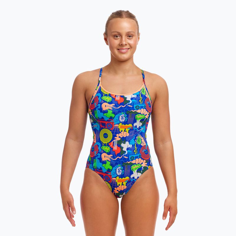 Купальник суцільний жіночий Funkita Diamond Back One Piece blues baby 2