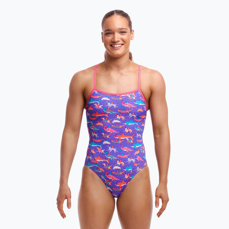 Купальник суцільний жіночий Funkita Single Strap One Piece doggie paddle 2