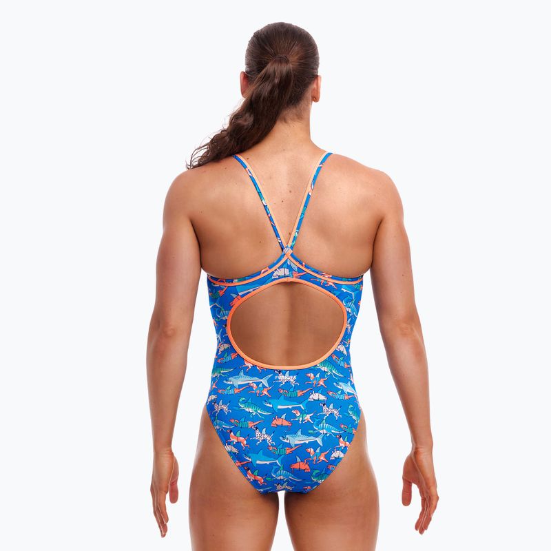 Купальник суцільний жіночий Funkita Diamond Back One Piece Плавник swimming 3