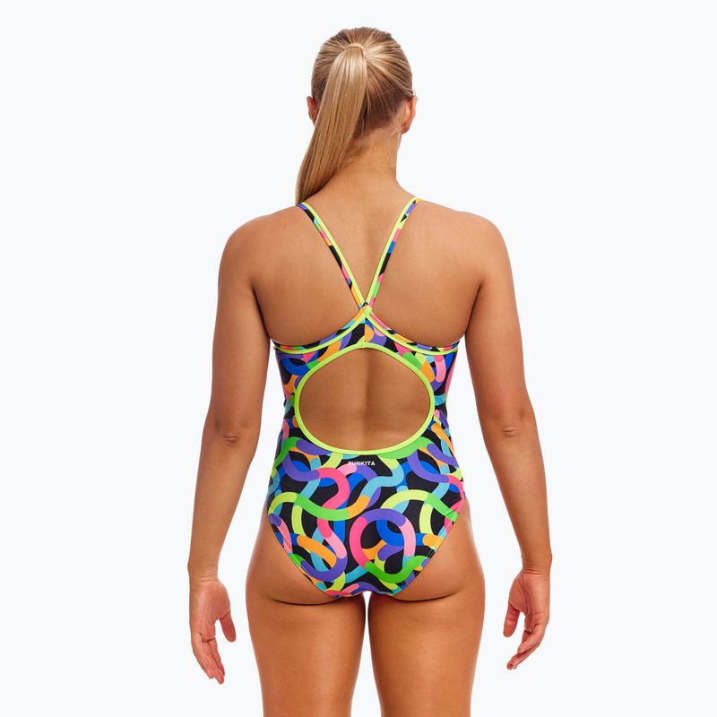 Купальник суцільний жіночий Funkita Diamond Back One Piece got worms 3