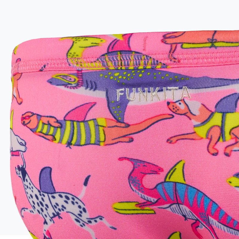 Кофта + Труси для плавання дитячі Funkita Zippy Rashie & Brief learner lane 4