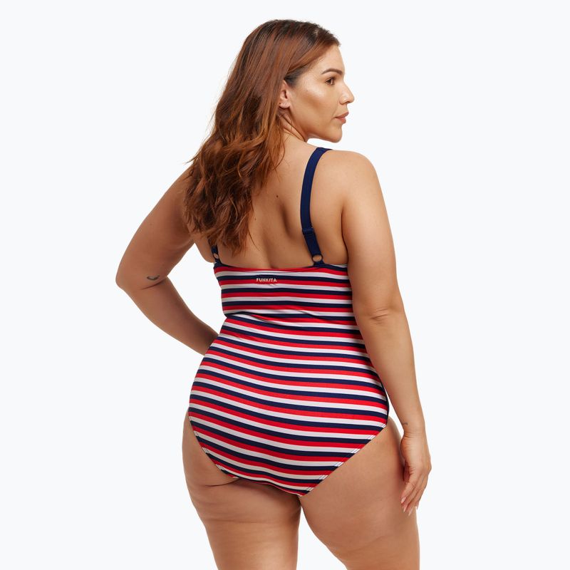 Купальник суцільний жіночий Funkita Ruched One Piece riviera 2