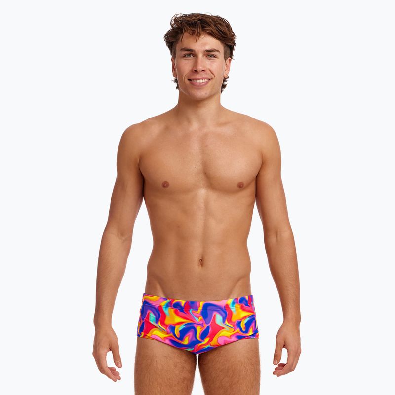 Плавки чоловічі Funky Trunks Sidewinder Trunks summer swirl 2