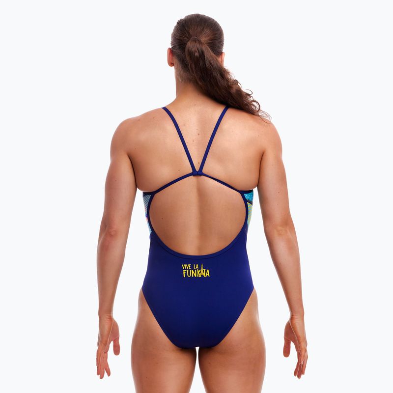 Купальник суцільний жіночий Funkita Single Strap One Piece vive la funky 3