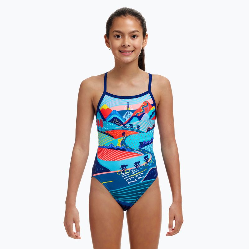 Купальник суцільний дитячий Funkita Single Strap One Piece vive la funky 2