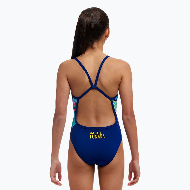 Купальник суцільний дитячий Funkita Single Strap One Piece vive la funky 3