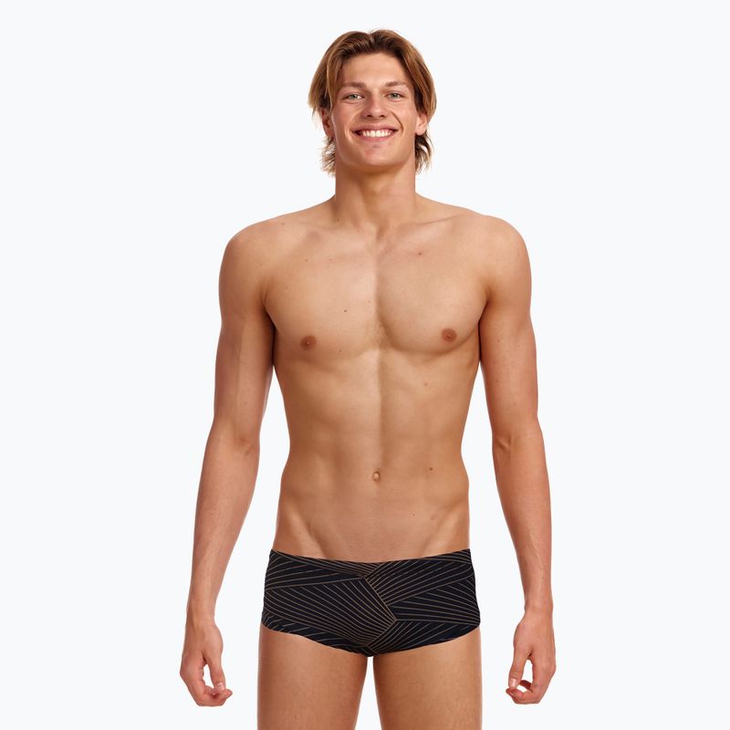 Плавки чоловічі Funky Trunks Sidewinder Trunks gold weaver 2