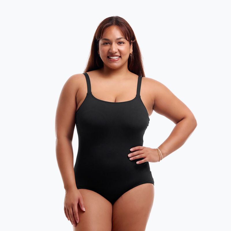 Купальник суцільний жіночий Funkita Scoop Neck One Piece still black 4