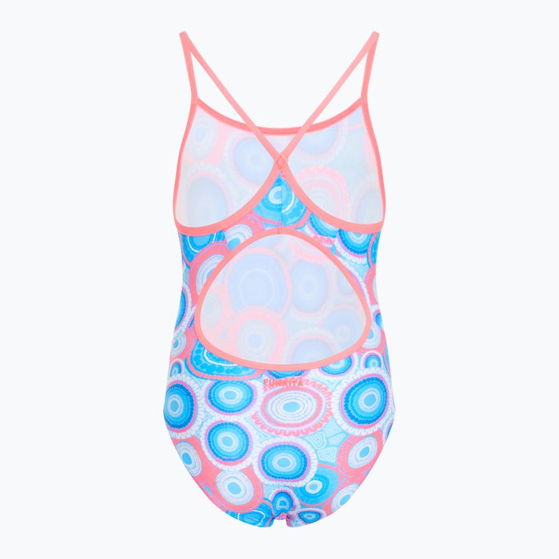 Купальник суцільний дитячий Funkita Diamond Back One Piece bundjalung blue 2