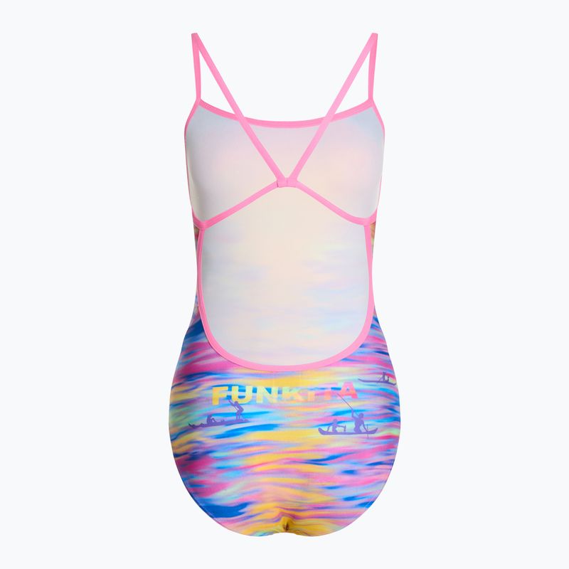 Купальник суцільний жіночий Funkita Single Strap One Piece darkinjung sunset 2