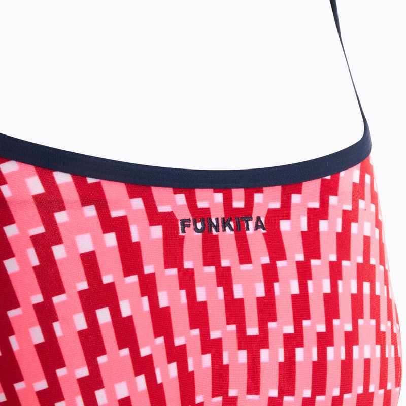Купальник суцільний жіночий Funkita Tie Me Tight One Piece red 3