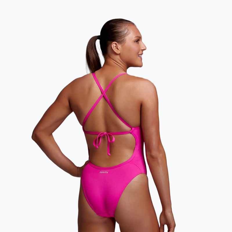 Купальник суцільний жіночий Funkita Tie Me Tight One Piece candy 2
