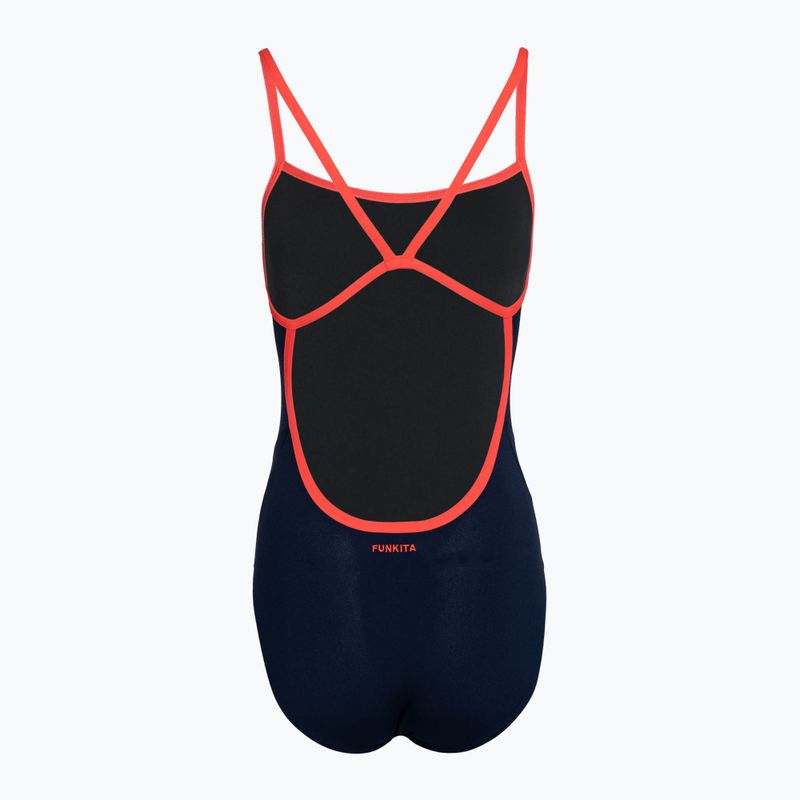 Купальник суцільний жіночий Funkita Single Strap One Piece ocean fire 2