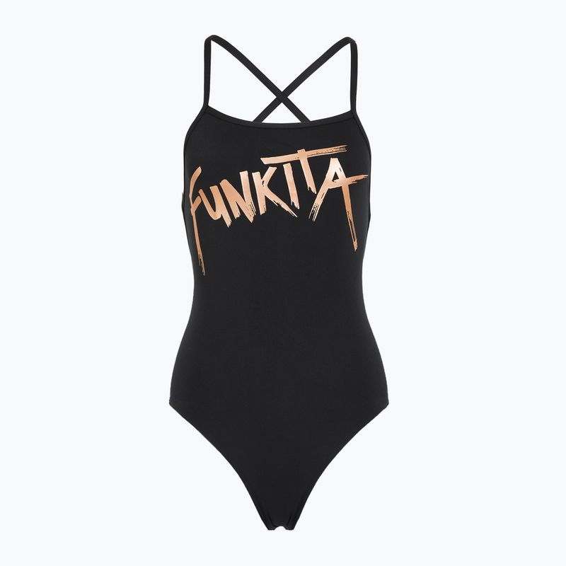 Купальник суцільний жіночий Funkita Strapped In One Piece bronzed