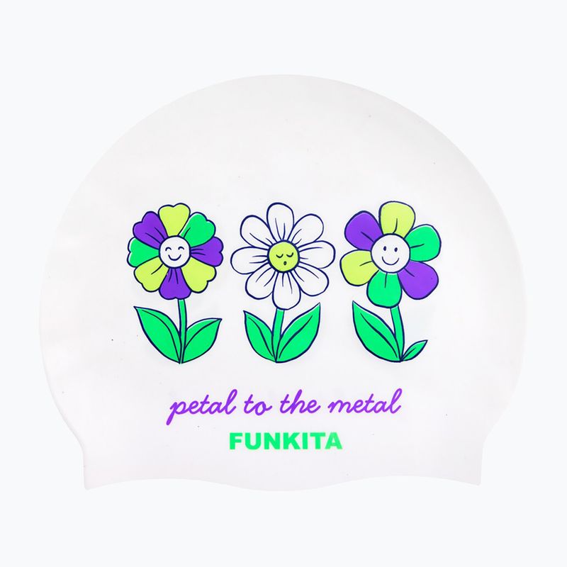 Шапочка для плавання Funkita Silicone petal to the metal